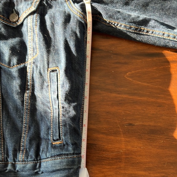 Girls Gap Sherpa Lined Jacket - Picture 6 of 7